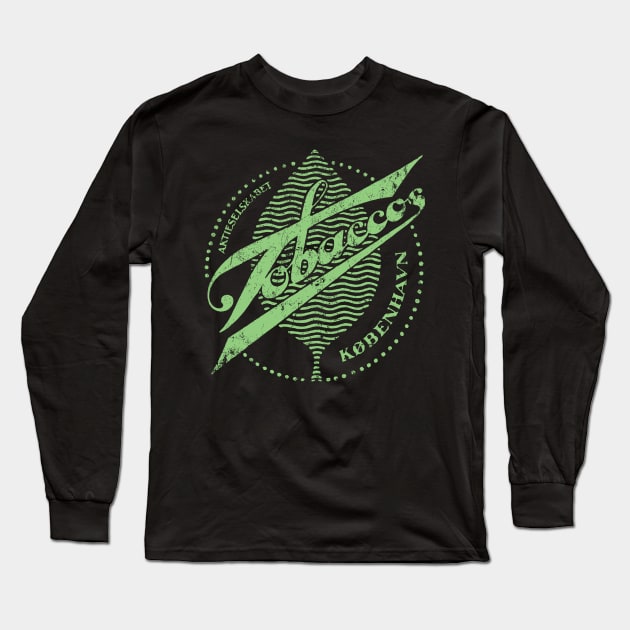 Tobacco Long Sleeve T-Shirt by MindsparkCreative